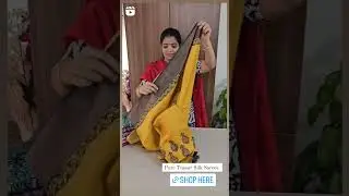 Pure Tussar Silk Sarees | Price - 6415/- | Shop Online @ www.loomslegacy.com | Sep 21st 2023