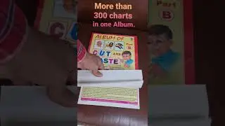 Cut and Paste Chart album, Contains more than 300 charts for school homework, project work, activity