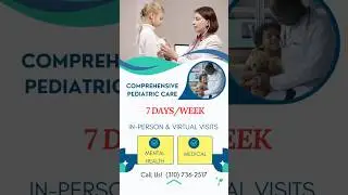Pediatric mental health, pediatric urgent care. CHLA Sponsors! #lifelinewalkinclinic #torrance #news