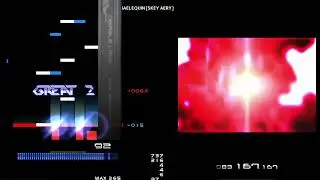 [BMS 5KEY AERY] orangentle - HAELEQUIN ★17 AA(85.62%) HARD CLEAR