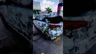 #Trending Modified Hyundai i20 old shape fully Wrap #shorts #Modified #Hyundai  #Wrap