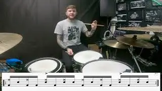 Paradiddle Groove - moving hi-hat subdivisions