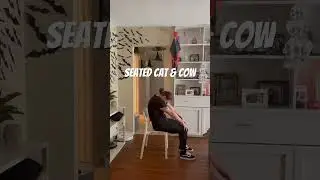 Seated Cat & Cow