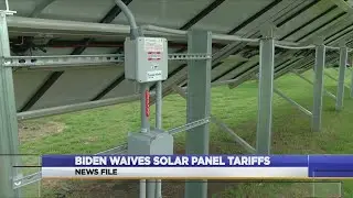 Biden Waives Solar Panel Tariffs