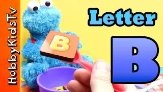 Learn the Letter B Using Real Items by HobbyKidsTV