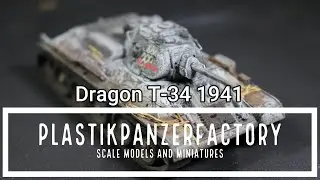 Dragon 1/72 T- 34/76 mod 1941 | Construction, Painting & Weathering