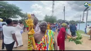 KENTE FESTIVAL OF AGOTIME KPETOE PPLE VOLTA REGION GHANA W/A.