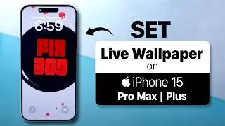 iOS 17: Live Wallpaper How to Add on iPhone 15 Pro Max/Plus!