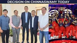Decision Day for RCB | KSCA & Govt to Announce Chinnaswamy Decision Today