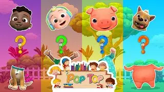 COCOMELON | Match The Head #2 | Video For Kids