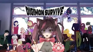 [DIGIMON SURVIVE] Imagine a Digimon Horror movie | VTuber Yumeko Ghost Cat