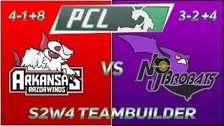 PCL S2W6 Teambuilder - Arkansas Razorwinds vs New Jersey Brobats/Rewt