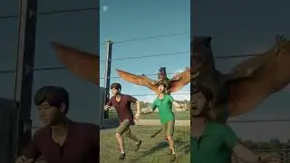 Dimorphodon and 2 humans 🦖 Jurassic World Evolution 2