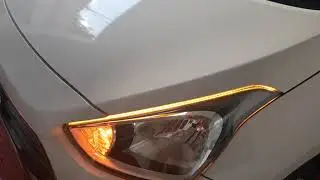 Matrix type drl and turn light on xcent