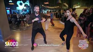 Oleg Sokolov and Kristina Bolbat Salsa Dancing at Salsa Night Awards 2018, 14.04.2019