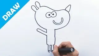 Learn how to draw Tag - Hey Duggee