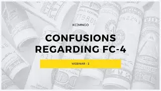 Solved - Confusions regarding FCRA return FC-4 Webinar