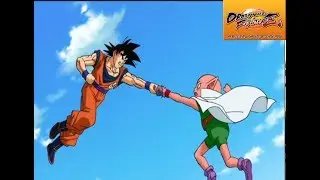 Goku vs Fake monaka with fighterz theme