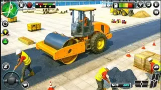 Real city road construction simulator|| Road construction jcb 3d game