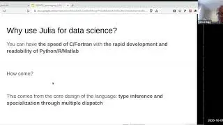 Leveraging Julia for data science