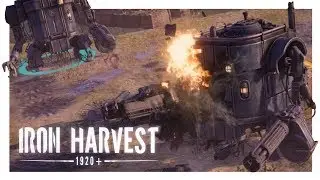 IRON HARVEST GAMEPLAY #1 | Pre Alpha Kickstarter Demo Early Look (PC RTS)