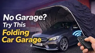 No Garage? This Folding Car Garage Protects Your Car All Year Round