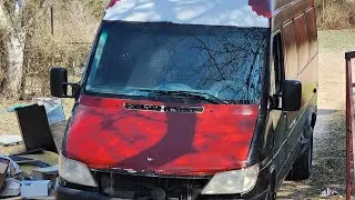 Did I mess up roller painting my van?