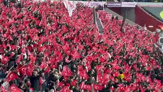 Maç Öncesi Muhteşem Bayrak Gösterisi (Eskişehirspor 2-1 Altay)