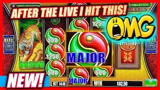 AFTER MY LIVE STREAM I HIT THIS HUGE WIN ON A NEW SLOT MACHINE ➜ FORTUNE HARMONY TIGER & DRAGON