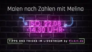 Wir malen zusammen: PicArt  - Malen nach Zahlen! | Kreativstream