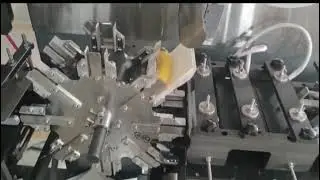 Double paper package machine for toilet soap and hotel soap