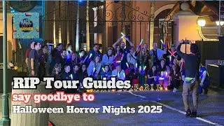 RIP Tour Guides saying goodbye to Halloween Horror Nights 2025 ￼