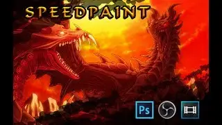 {Speedpaint} Alduin vs Urthemiel