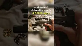 Sig p226 ASMR #airsoft #usa #barelypoppins #firearmstraining #gunasmr #reload #9mmgun #sigp320 #1k