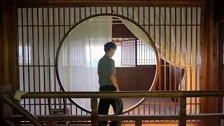 EP.17 The Charm of Traditional Chinese Wood Construction: Creating a Circular Moon Gate for My Study