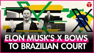 Elon Musk's X social media platform backs down in fight with Brazilian judges