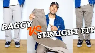 BAGGY JEANS VS STRAIGHT FIT JEANS! Ultimate Men's Styling Guide