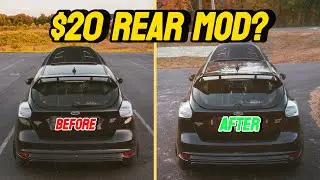 Дешевый мод, который идеально очищает заднюю часть Focus ST!