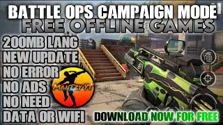 FREE OFFLINE GAME BATTLE OPS CAMPAIGN MODE #battleops #freeofflinegame/Mantzy YT