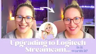 📸 Upgrading to the Logi Streamcam 📸... IS IT WORTH IT?! (vs Mac Default Camera) | Emily Harvey Art