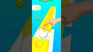 Subscribe & enjoy more higher level of Pop colour tapp runner game🏀🌹🐮 #shorts #3dgaming​#gameplay​