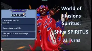 DFFOO Shiva SPIRITUS | Grade S | 33 Turns | World of Illusions Spiritus: Shiva SPIRITUS