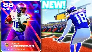 *new* 88 Justin Jefferson is UNSTOPPABLE in MADDEN 26! New BEST WR!?