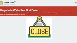 dogechain wallet will close