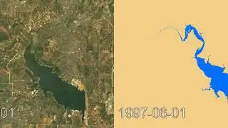 Depletion of E.V. Spence Reservoir in Texas