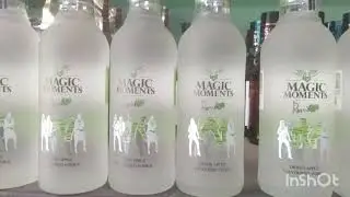 Magic Moments Apple flavoured vodka/180ml/new price -220/West Bangal india 2024