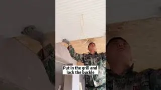 WPC wall panel ceiling installation skills