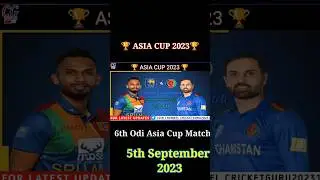 AFG vs SL 6th Asia Cup Match 5th Sep 2023 #jackpotmatch #AsiaCup2023 #shortsfeed #shorts