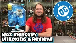 Max Mercury DC Multiverse McFarlane Unboxing & Review!