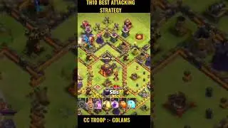 Town hall 10 best attacking strategy... for th10 #coc#sumit07#codeada#clashofclans#viral#trending